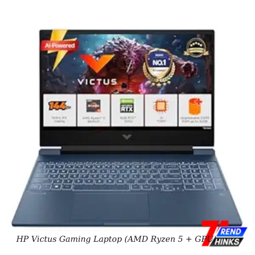 HP Victus Gaming Laptop (AMD Ryzen 5 + Dedicated GPU)