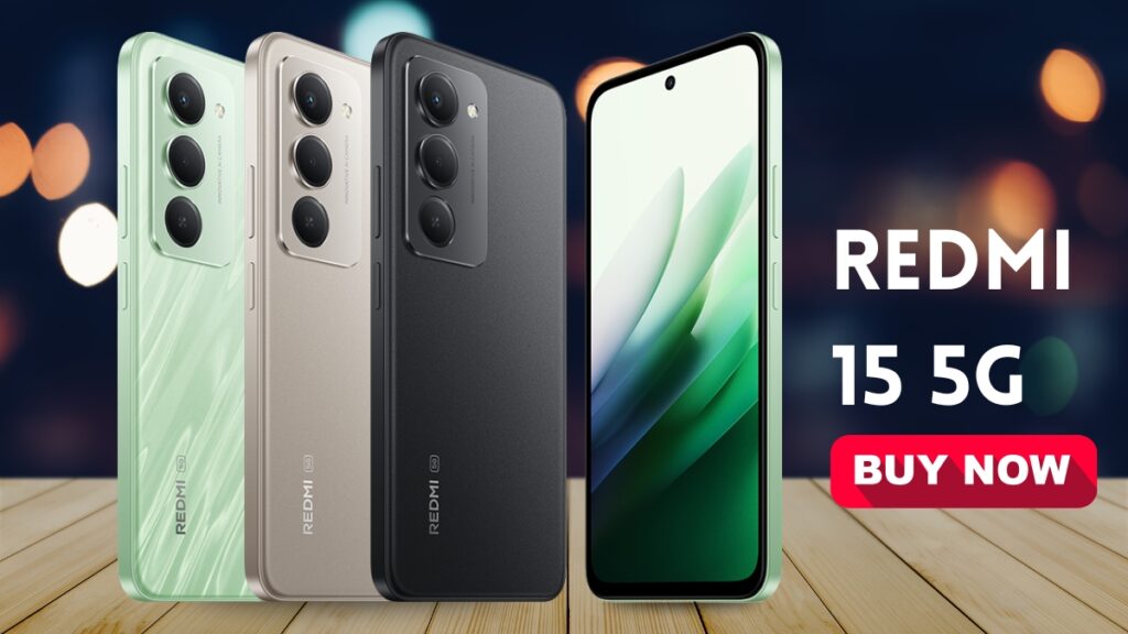 Redmi 15 5G भारत में लॉन्च: कीमत, फीचर्स और स्पेसिफिकेशन्स की पूरी जानकारी